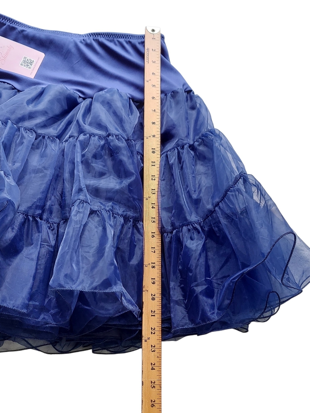 NWT Shimaly Royal Blue Petticoat Tutu Crinoline Underskirt Rockabilly Costume - Picture 11 of 13